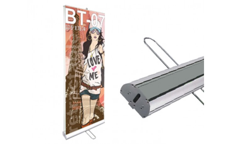 Double Sided Retractable BT-07 (33.5" x 79") Stand Only
