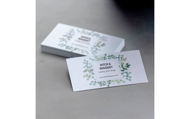 Business Card (Pearl White)
