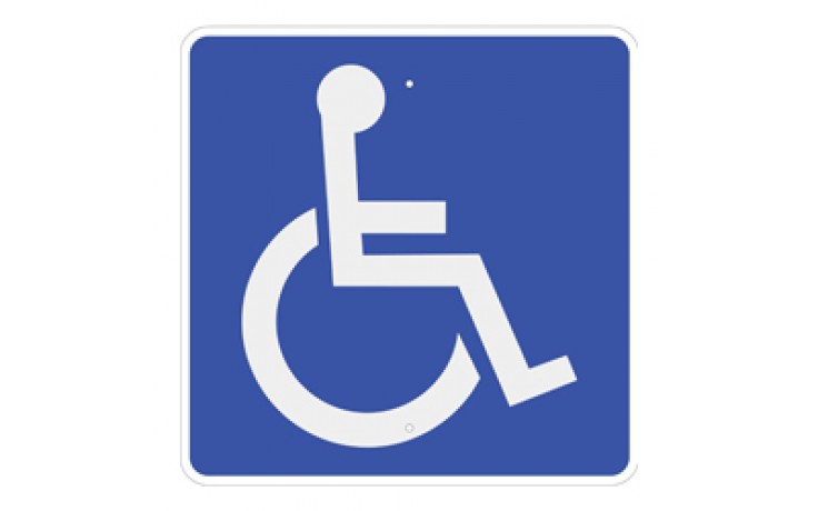 Handicap Accessible Symbol 12"x12"