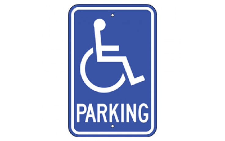 Handicap Parking 1 - 12"x18"