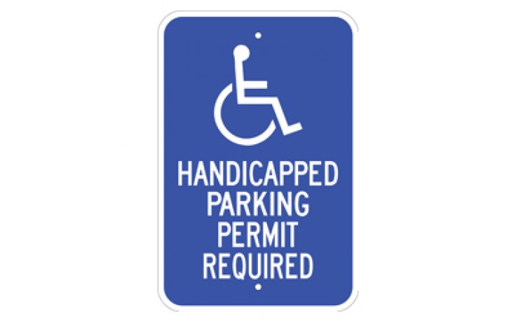 Handicap Parking 3 - 12"x18"