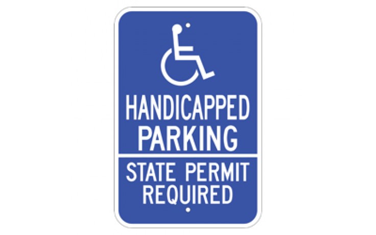 Handicap Parking 4 - 12"x18"