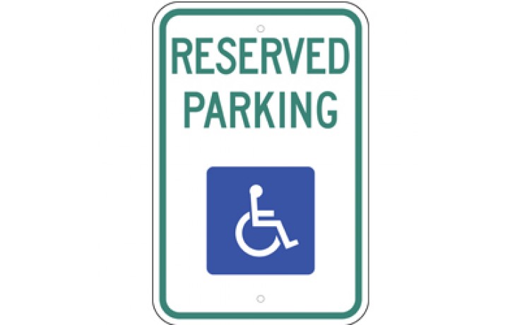 Handicap Parking 6 - 12"x18"