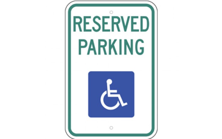 Handicap Parking 6 - 12"x18"