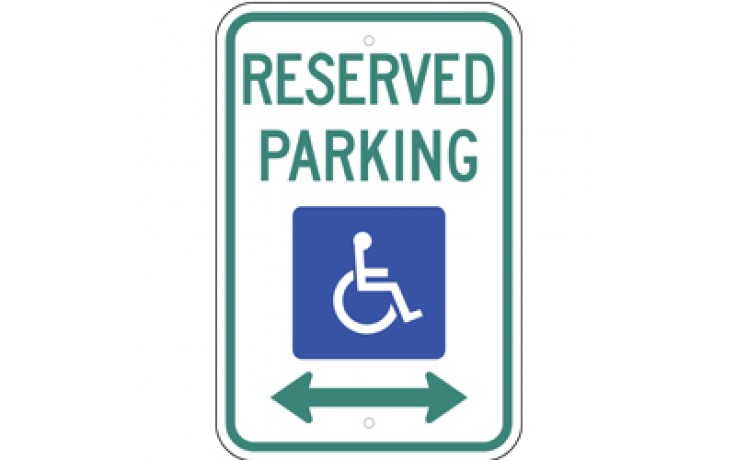 Handicap Parking 7 - 12"x18"