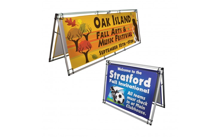 Outdoor Aluminum A Frame Display