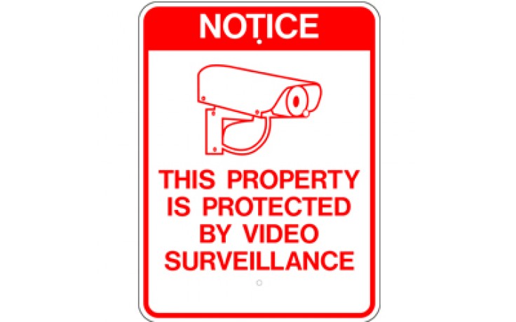 Surveillance Sign 2 - 18"x24"