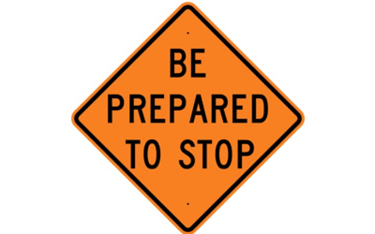 Warning (1) - Construction Signs - 30"x30"