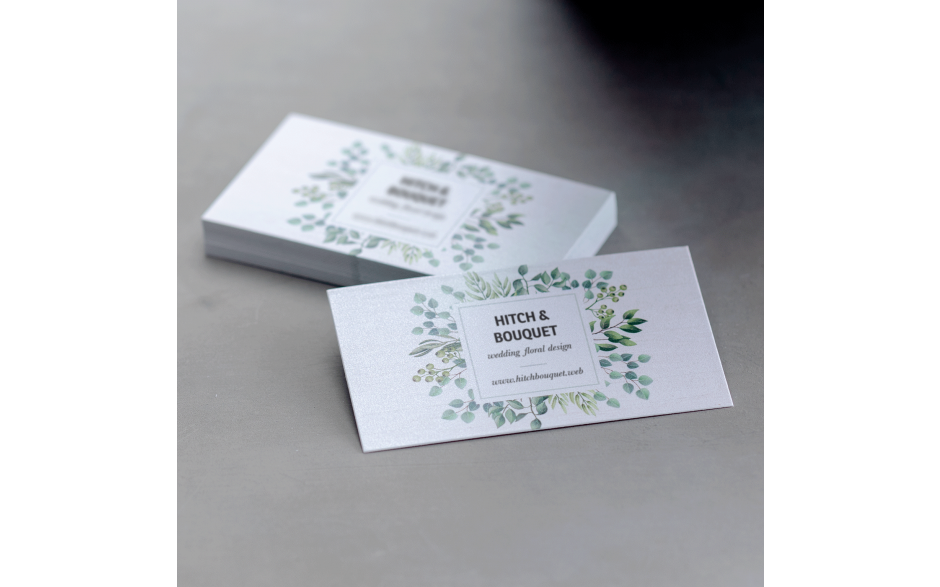 Business Card (Pearl White)