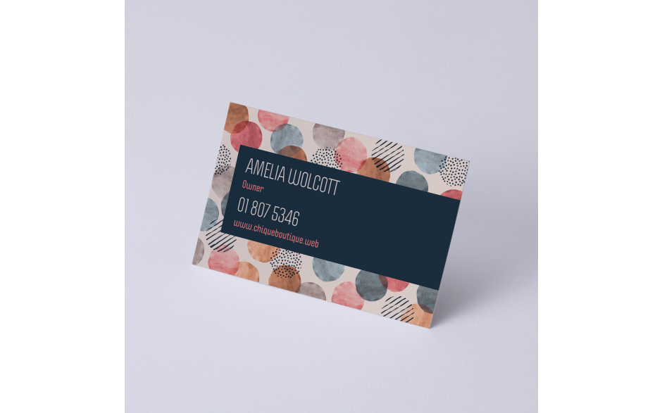 Business Card (Suede)