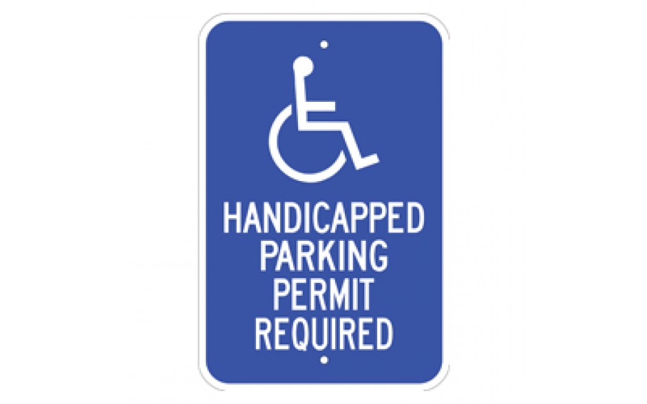 Handicap Parking 3 - 12"x18"