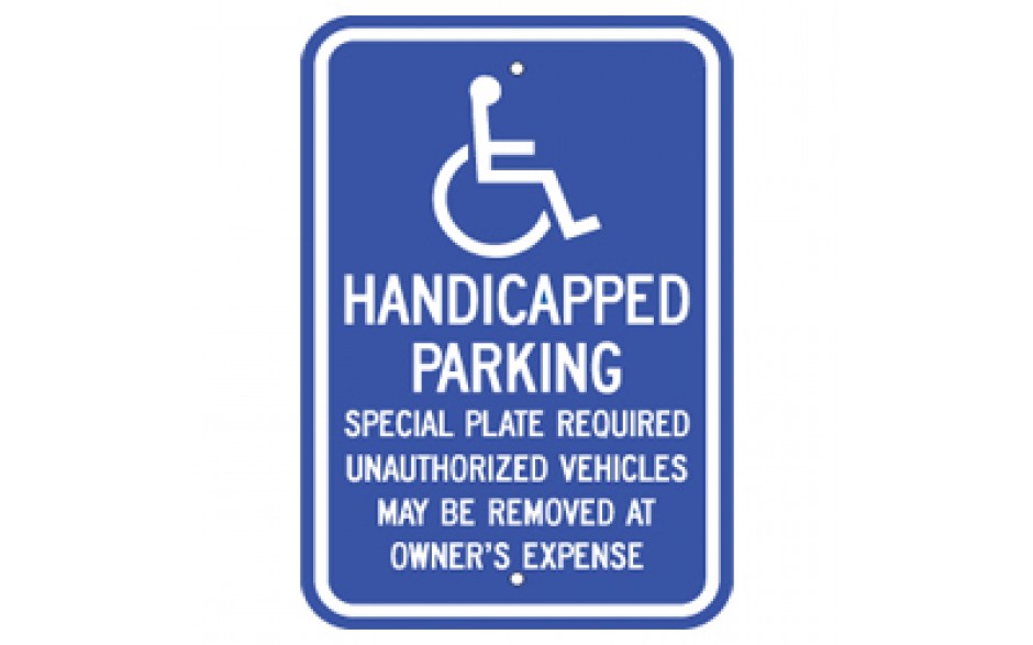 Handicap - Massachusetts - 12"x18"