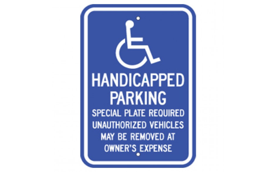 Handicap - Massachusetts - 12"x18"