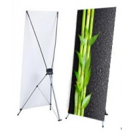 X Stand - Large (47" x 78.74") with Graphics