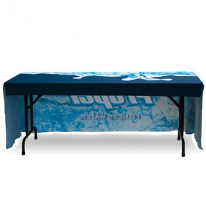 Full Color Table Throw - 8 ft. / Three Sides