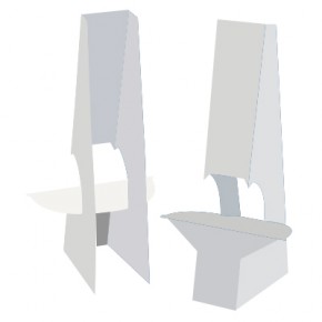 Easel Back - 18" Double Wing with Tape