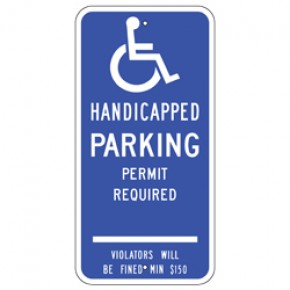 Handicap - Connecticut 1 - 12"x24"