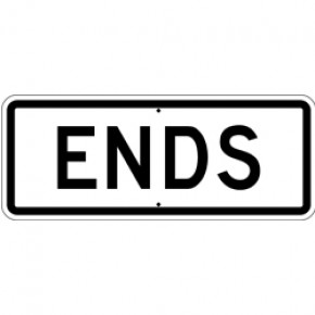 ENDS Informational Sign - 30"x12"