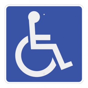 Handicap Accessible Symbol 12"x12"