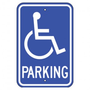 Handicap Parking 1 - 12"x18"