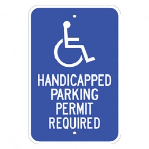 Handicap Parking 3 - 12"x18"