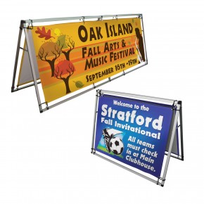 Outdoor Aluminum A Frame Display