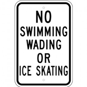 Pool Sign 1 - 12"x18"