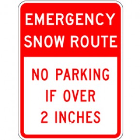 Snow Sign 2 - 18"x24"